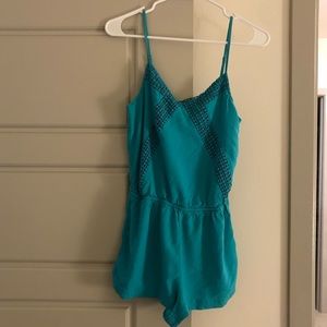 Teal Romper